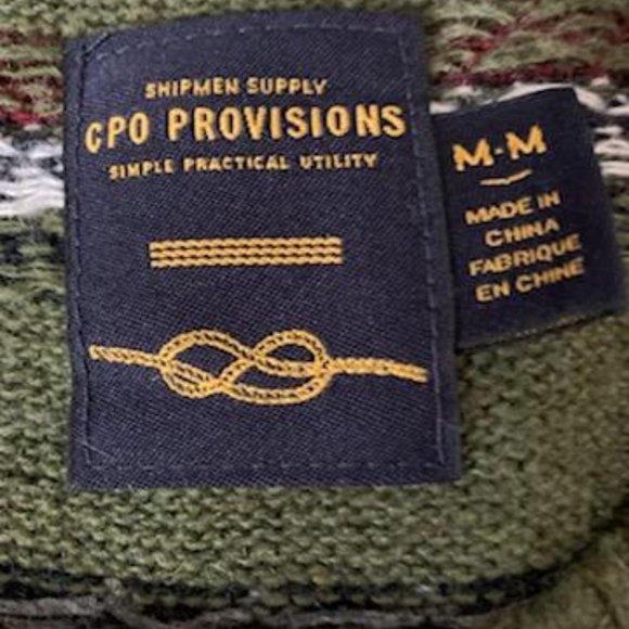 Urban Outfitters CPO Fair Isle Crew Sweater - Picture 5 of 8